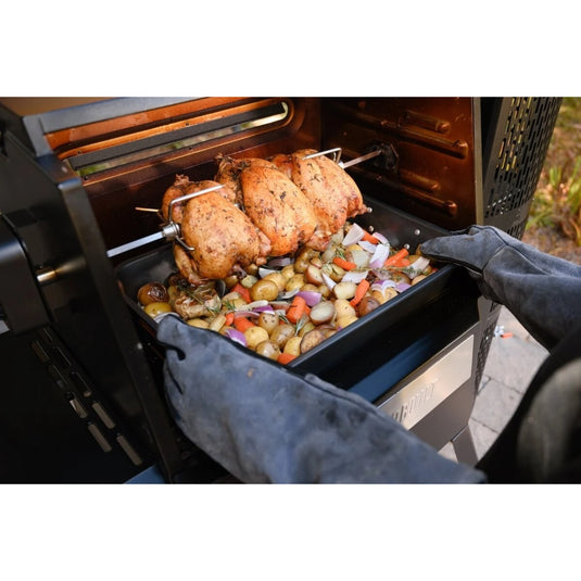 Masterbuilt gravity series rotisserie kit (roestvrij staal zwart)