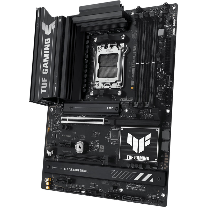 Afbeelding laden in galerijviewer, Asus tuf gaming b850-plus wifi socket am5 moederbord (raid, 2.5gb-lan, wi-fi 7, bt, sound, atx)
