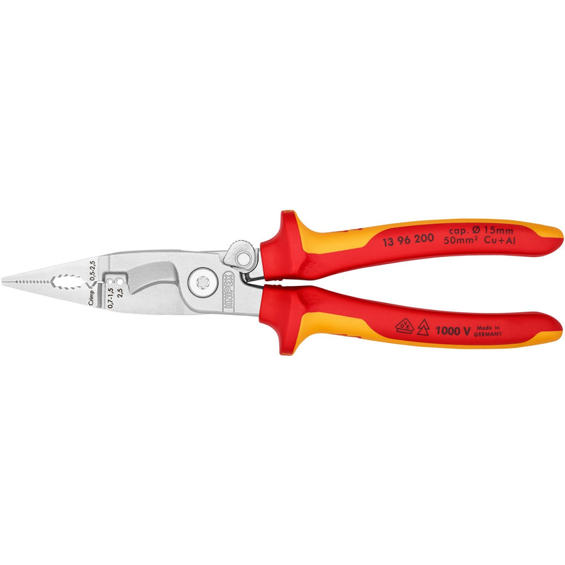 Load image into Gallery viewer, Knipex elektro installatietang vde 1396200
