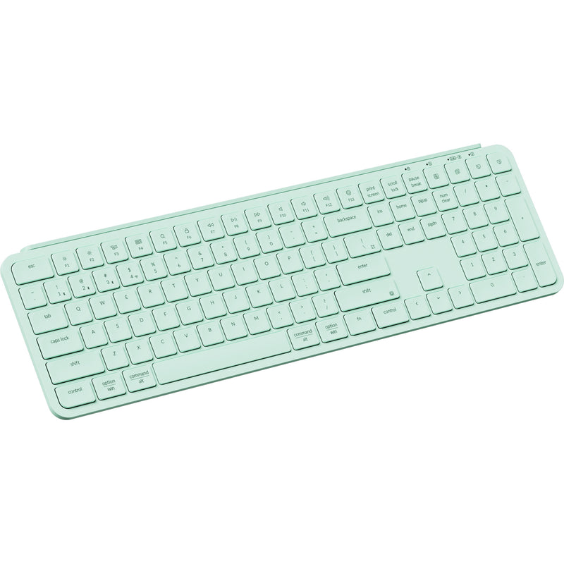 Load image into Gallery viewer, Keychron b6 pro-k7 toetsenbord (mint, us lay-out (qwerty), scissor switches, 100%, abs, 2.4 ghz | bluetooth 5.2 | usb-c)
