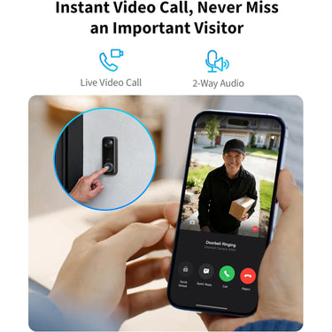 Aqara doorbell camera g400 select wired - 2k deurbelcamera met poe