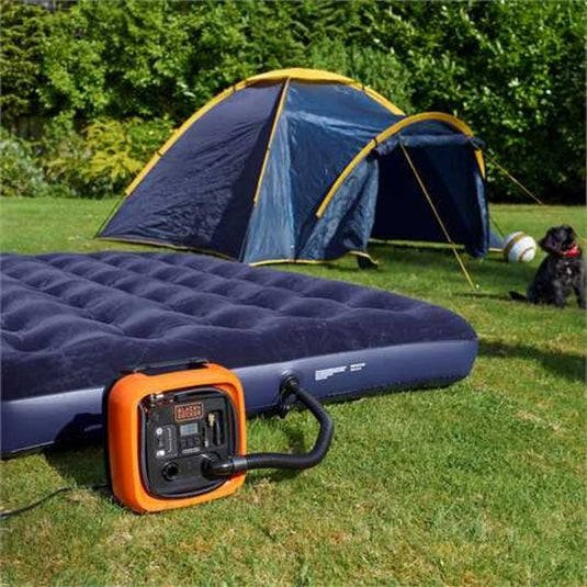 Black+decker asi400 12v compressor (oranje zwart, 160 psi 11 bar)