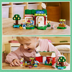 Lego animal crossing kleermakerij van de zusjes able creatief speelgoed voor kinderen 77055