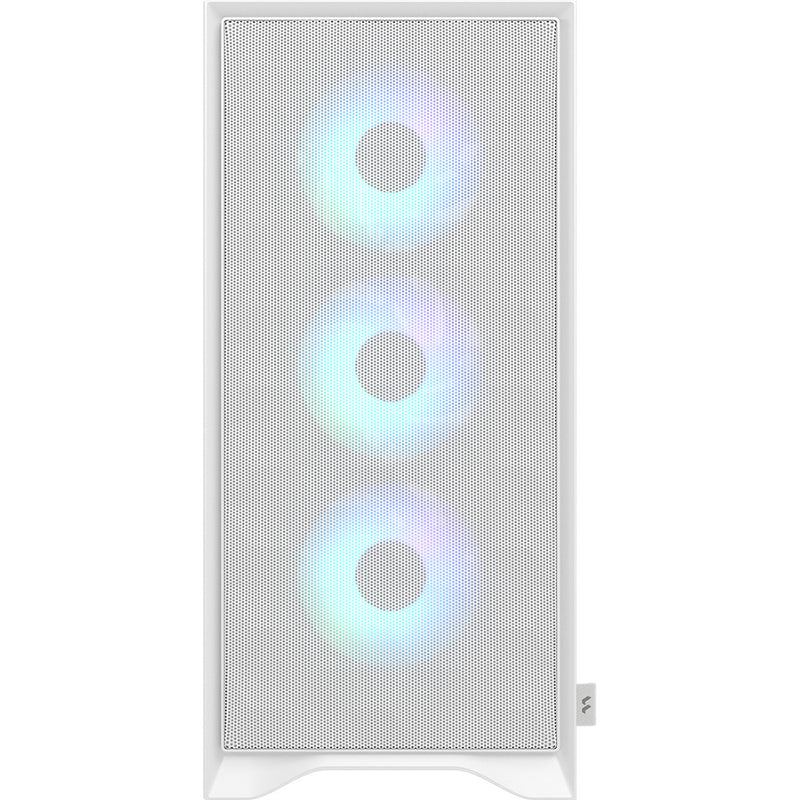 Afbeelding laden in galerijviewer, Fractal design pop 2 air rgb midi tower behuizing (wit | 1x usb-a | 1x usb-c | rgb | tempered glass)

