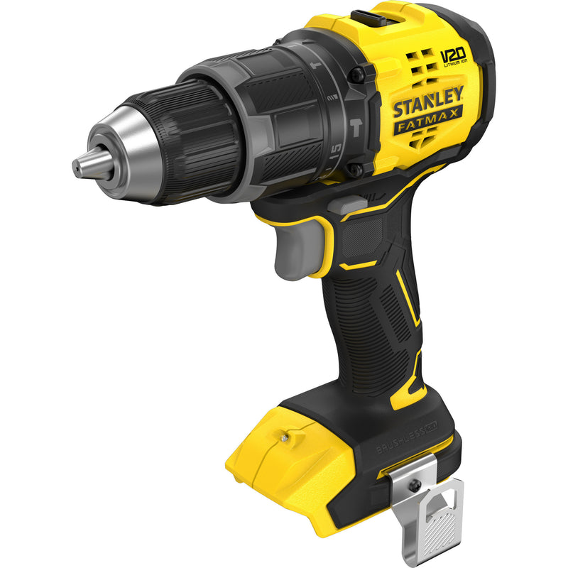 Load image into Gallery viewer, Stanley fatmax v20 18v schroefklopboormachine klopboorschroevendraaier (zwart geel, accu en oplader niet inbegrepen)

