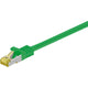 Goobay patchkabel rj-45 cat.6a s ftp (pimf), met cat.7 (groen, 0,25 meter)