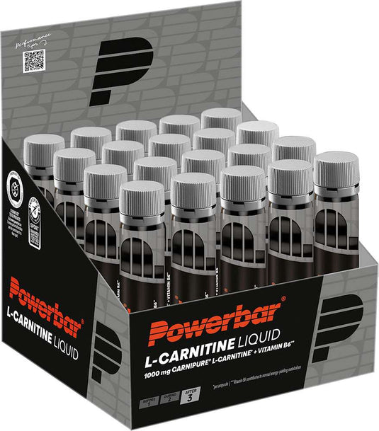 Powerbar black line l-carnitine liquid ampoule 20x25ml