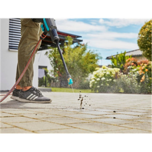 Gardena aquaclean 24 18v p4a - accu hogedrukreiniger - 24 bar - premium set