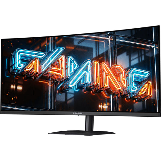 Gigabyte mo34wqc36 qd-oled 34 curved ultrawide gaming monitor (zwart, 2x hdmi, displayport, usb-a, usb-b, usb-c, 360 hz)