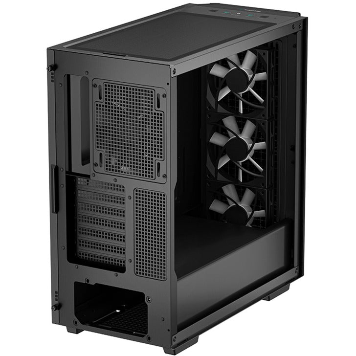 Load image into Gallery viewer, Deepcool cg540 midi tower behuizing (zwart | 2x usb-a | window)
