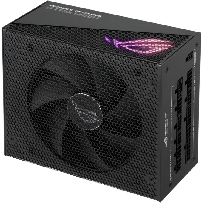 Load image into Gallery viewer, Asus rog strix gold aura edition modulaire 1200 watt voeding (zwart, 1x 12vhpwr, 4x pcie)
