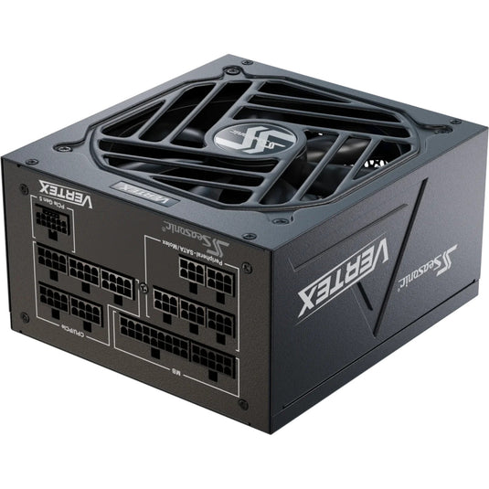 Seasonic vertex px-850 modulaire 850 watt voeding (zwart, 1x 12v-2x6, 3x pcie)