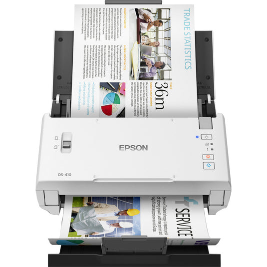 Epson workforce ds-410 feedscanner (wit zwart, usb 2.0)