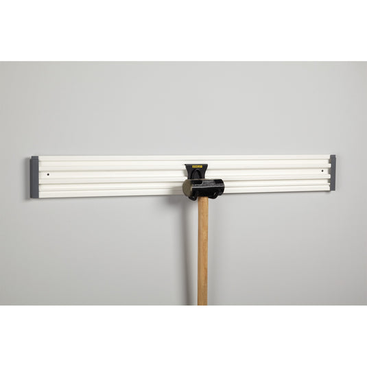 Stanley track wall - universele haak medium houder (zwart)