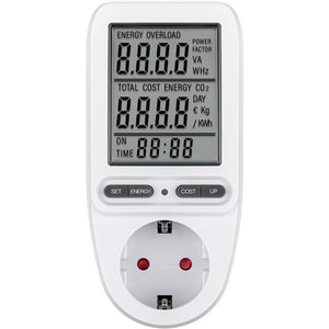 Goobay digitale energiekostenmeter pro meetapparaat (wit)