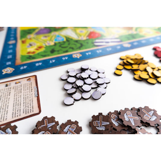 Asmodee board dice windmill valley - nederlandstalig bordspel voor 1-4 spelers