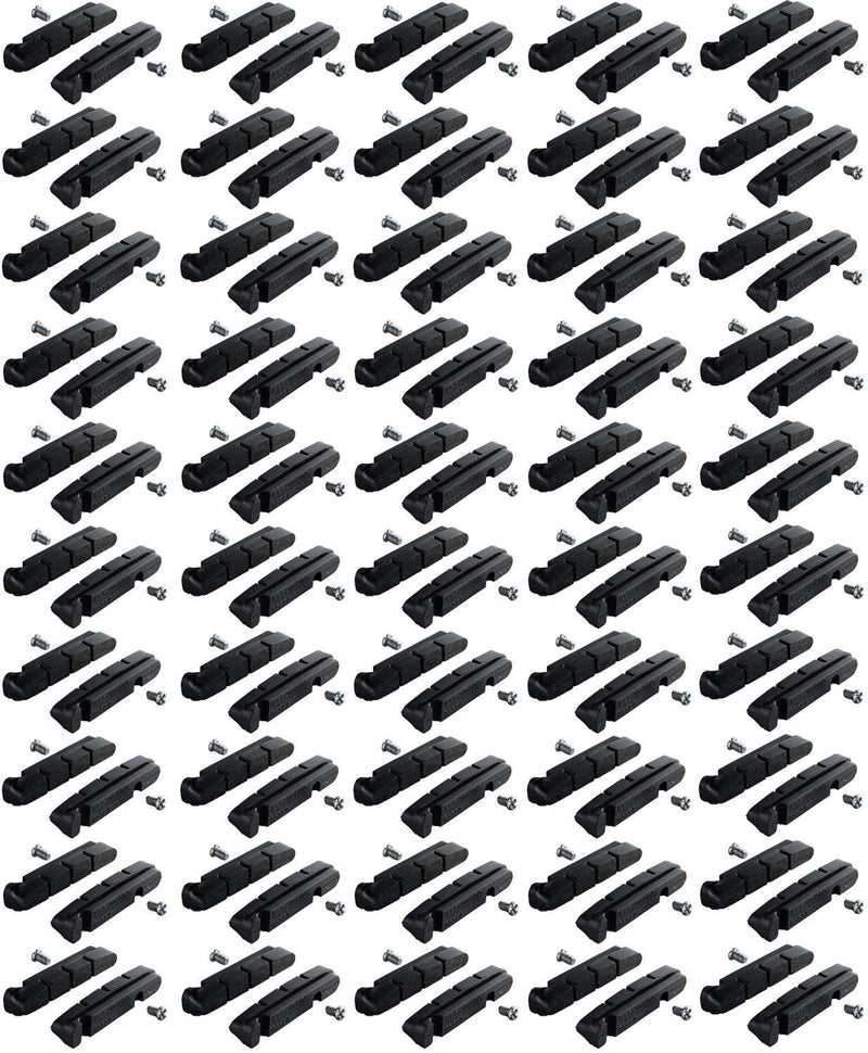 Load image into Gallery viewer, Shimano r55c4 brake pads for cartridge brake shoes (50 pair)
