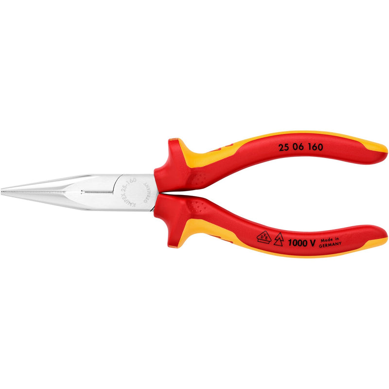 Load image into Gallery viewer, Knipex radiotang recht met zijsnijder | 160 mm | vde - 2506160
