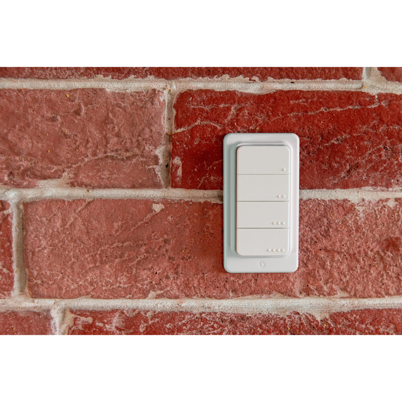 Load image into Gallery viewer, Shelly blu rc button 4 zb afstandsbediening (wit, bluetooth 5 (le), zigbee)
