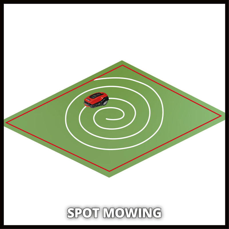 Load image into Gallery viewer, Einhell freelexo 500 robotmaaier (rood zwart, 2.5 ah power x-change plus accu + laadstation inbegrepen)
