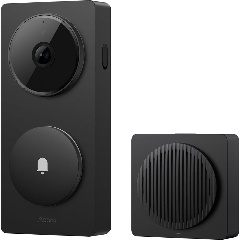 Afbeelding laden in galerijviewer, Aqara slimme video deurbel g410 select (zwart, wifi, bluetooth, zigbee, matter)
