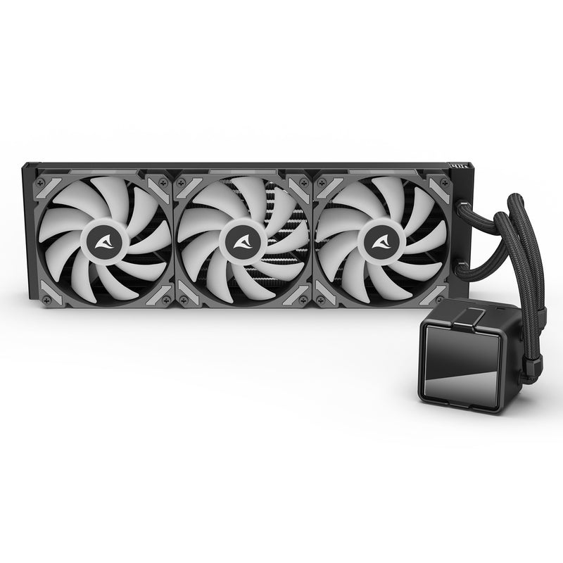Load image into Gallery viewer, Sharkoon s60 argb waterkoeling (zwart, 4-pin pwm)
