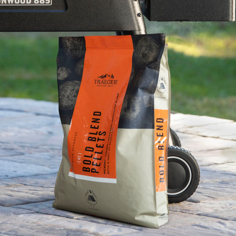 Load image into Gallery viewer, Traeger bold blent pellets - limited edition brandstof (8 kg)
