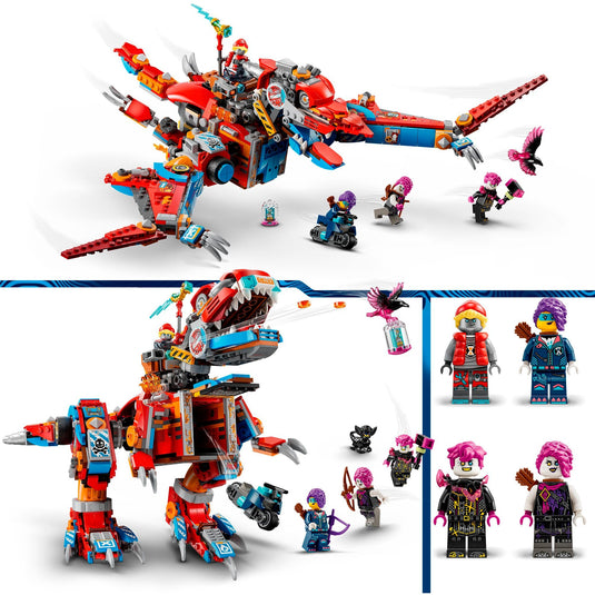 Lego dreamzzz - coopers robotdinosaurus c. rex constructiespeelgoed (71484)
