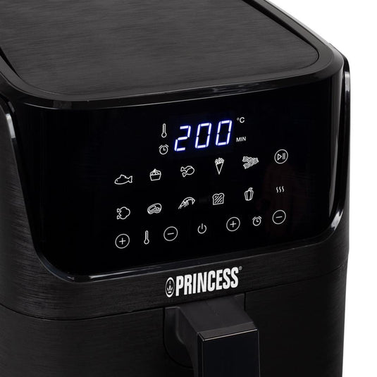 Princess digital airfryer xl 182024 heteluchtfriteuse (zwart, 3,5l)
