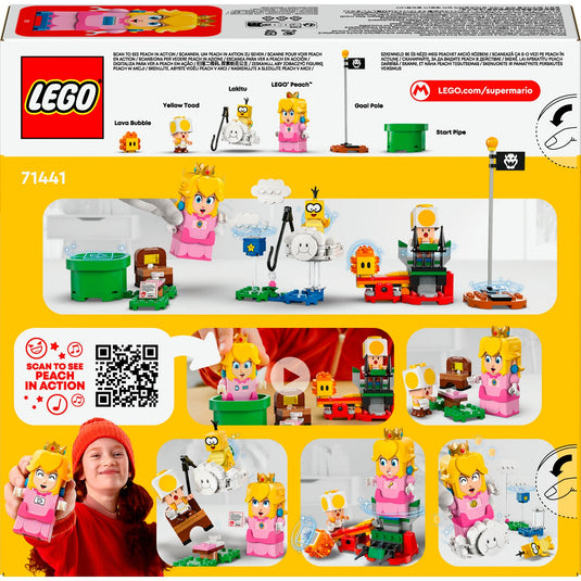 Lego super mario™ - avonturen met interactieve peach™ - 71441