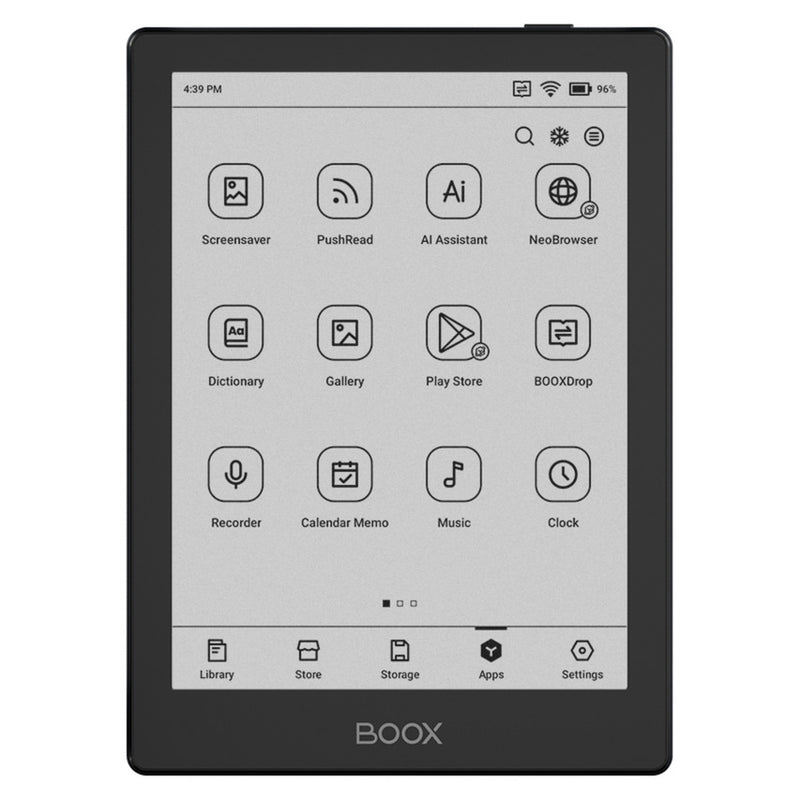 Afbeelding laden in galerijviewer, Boox go 6 e-reader (zwart, 2 gb | 32 gb | android 11)
