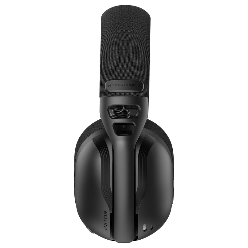 Load image into Gallery viewer, Hator hyperpunk 3 usb over-ear gaming headset (zwart, virtual 7.1 surround sound, usb-a usb-c bluetooth)
