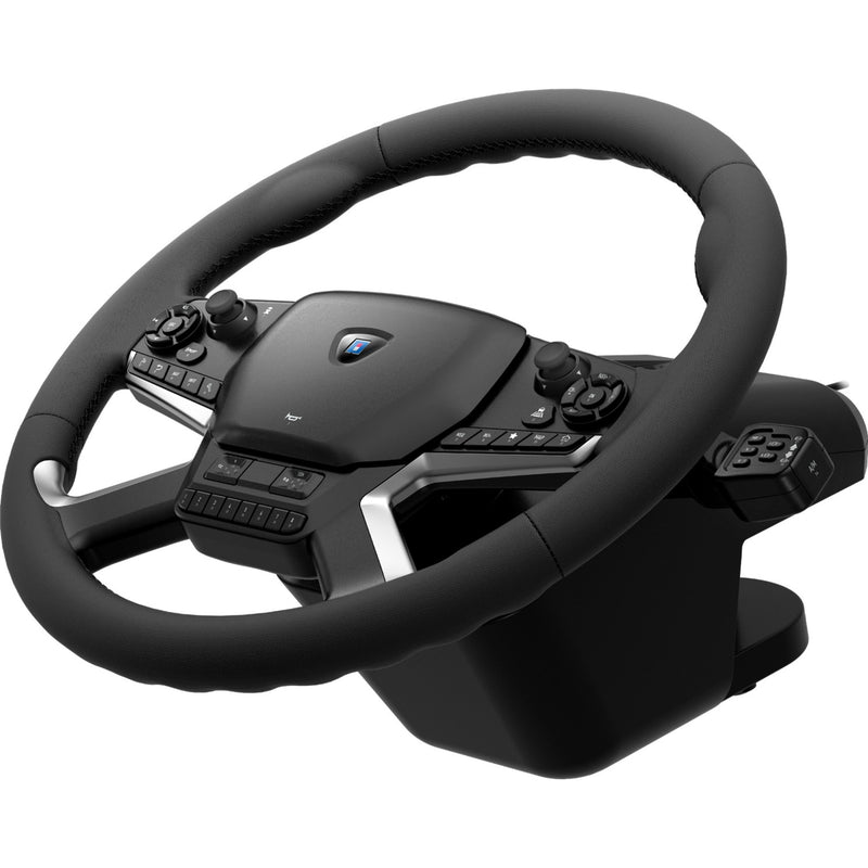 Load image into Gallery viewer, Hori force feedback truck control system simulatorset (zwart zilver)

