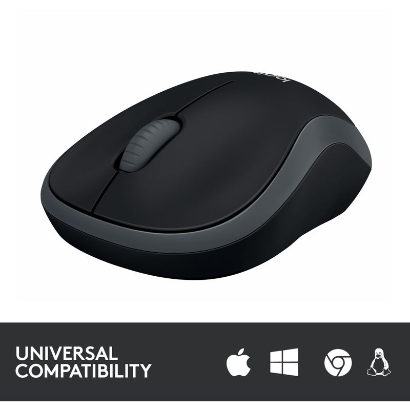 Load image into Gallery viewer, Logitech wireless mouse m185 (grijs, retail)
