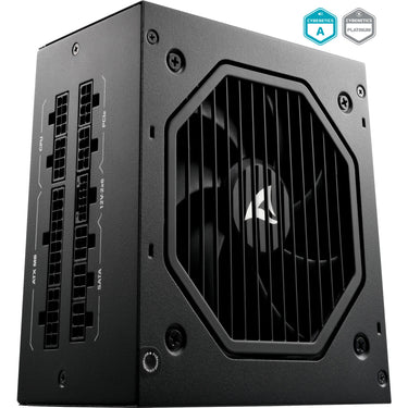 Sharkoon rebel p20 modulaire 1000 watt voeding (zwart, 1x 12vhpwr, 4x pcie)