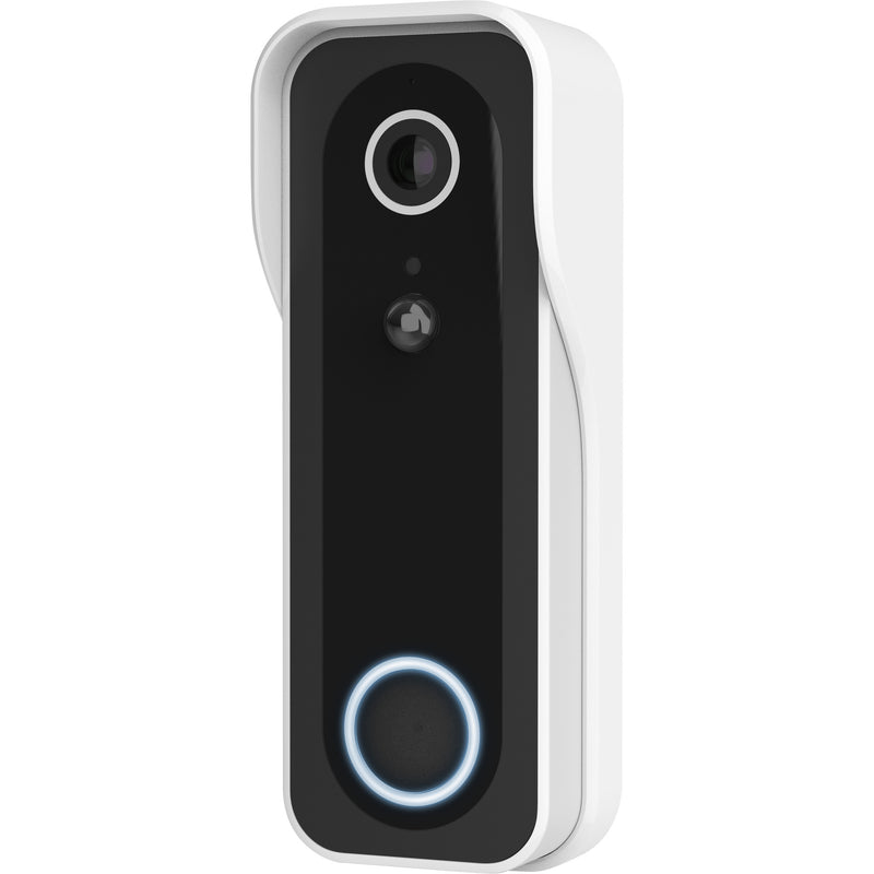 Load image into Gallery viewer, Trust doorcam-3000 slimme wifi deurbelcamera (wit zwart, 2.4 ghz wifi)
