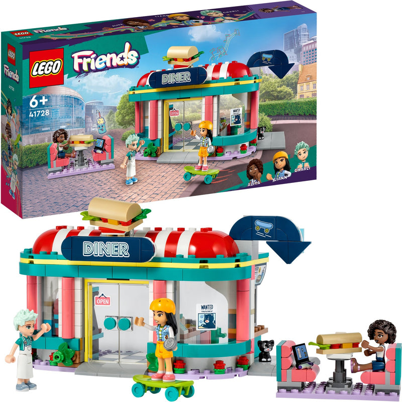 Load image into Gallery viewer, Lego friends - heartlake restaurant in de stad constructiespeelgoed (41728)
