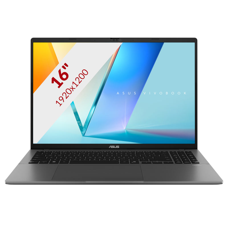 Load image into Gallery viewer, Asus vivobook s16 m3607ga-sh004w 16 copilot+ laptop (grijs | ryzen ai 7 445 | radeon 840m | 32 gb | 1 tb ssd | oled)
