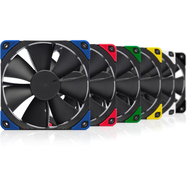 Noctua nf-f12 pwm chromax.black.swap case fan (zwart, 120 x 120 x 25 mm)