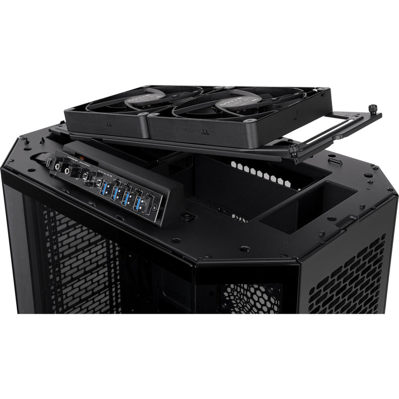 Load image into Gallery viewer, Thermaltake the tower 600 midi tower behuizing (zwart | 4x usb-a | 1x usb-c | tempered glass)
