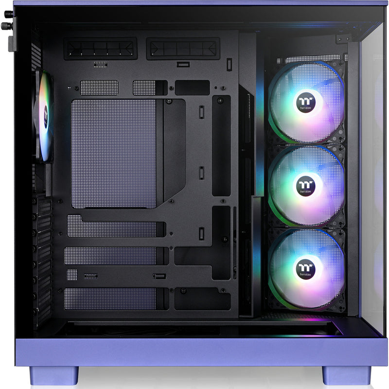 Load image into Gallery viewer, Thermaltake view 380 xl tg argb future dusk midi tower behuizing (paars | 2x usb-a | 1x usb-c | rgb | window)
