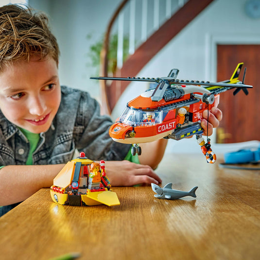 Lego city exploration - kustwacht helikopter - 60503