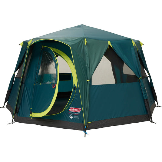 Coleman octagon blackout tent (donkergroen)