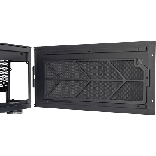 Silverstone crown 04 htpc behuizing (donkergrijs | 4x usb-a | 1x usb-c)