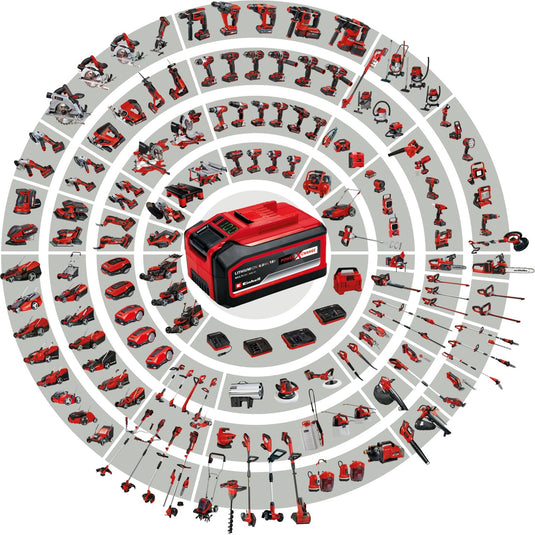 Einhell accu boor- schroefmachine te-cd 18 li e solo schroeftol (rood zwart, accu en oplader niet inbegrepen)