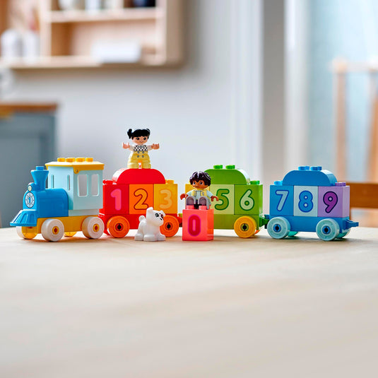 Lego duplo - getallentrein - leren tellen constructiespeelgoed (10954)
