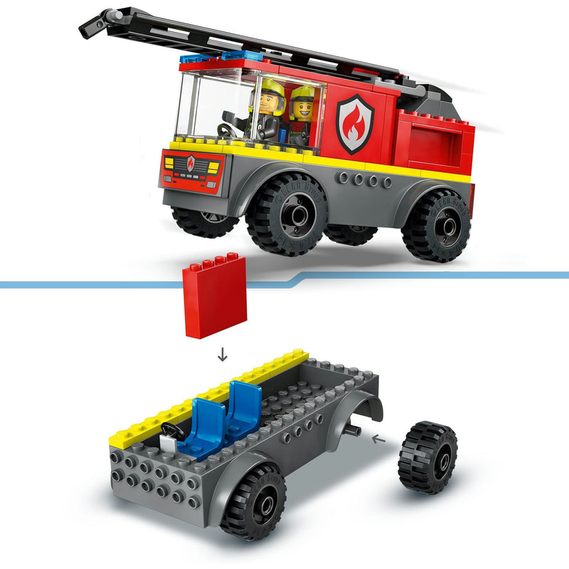 Load image into Gallery viewer, Lego city brandweerauto cadeau voor kinderen - 60463
