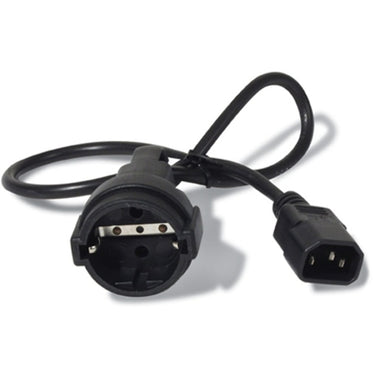 Apc cee 7 7 (v) naar iec 60320 c14 kabel (zwart)