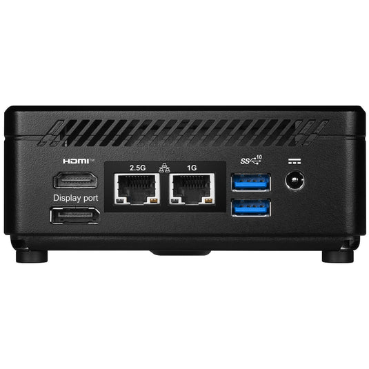 Msi cubi 5 12m-001beu barebone (zwart | core i7-1255u | iris xe graphics)