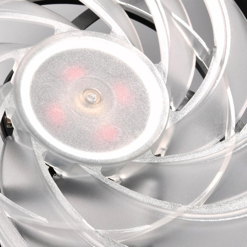 Load image into Gallery viewer, Silverstone sst-fw124-argb 120x120x15 case fan (zwart, 120 x 120 x 15 mm, pwm)
